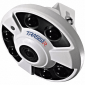 4 Мп FishEye-камера TRASSIR TR-D9141IR2 с ИК-подсветкой 20 м