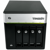 Компактный 24-канальный NVR под 4 HDD любого объема TRASSIR DuoStation AnyIP 24