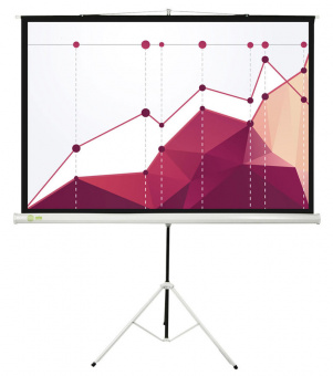 Экран CACTUS Triscreen CS-PST-180&amp;times;180 белый