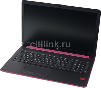 Ноутбук HP 15-db0067ur, 4JV07EA, бордовый